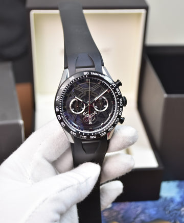 Carrera New Model Chrono Quartz PVC Silver Grey
