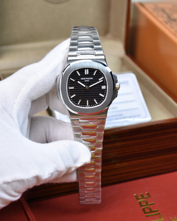 PP NAUTILIUS PREMIUM SILVER BLACK