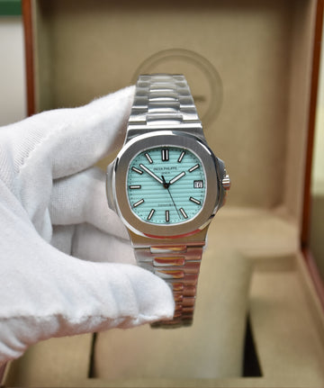 PP NAUTILIUS PREMIUM SILVER TIFFANY