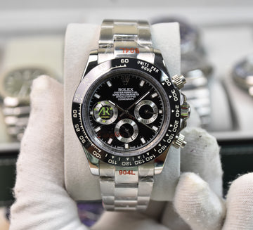 DAYTONA OYESTER AUTO BLACK BEAR SILVER BLACK