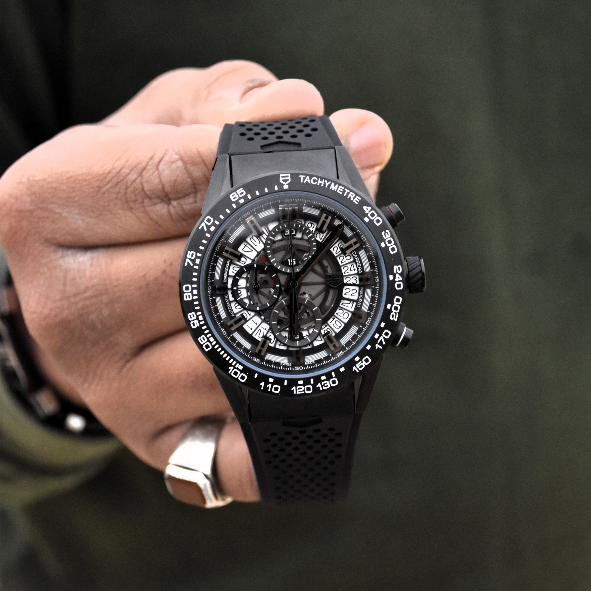 CARRERA CHRONOGRAPH STRAP ALL BLACK