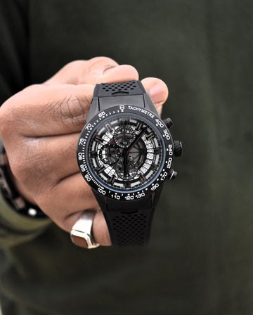 CARRERA CHRONOGRAPH STRAP ALL BLACK