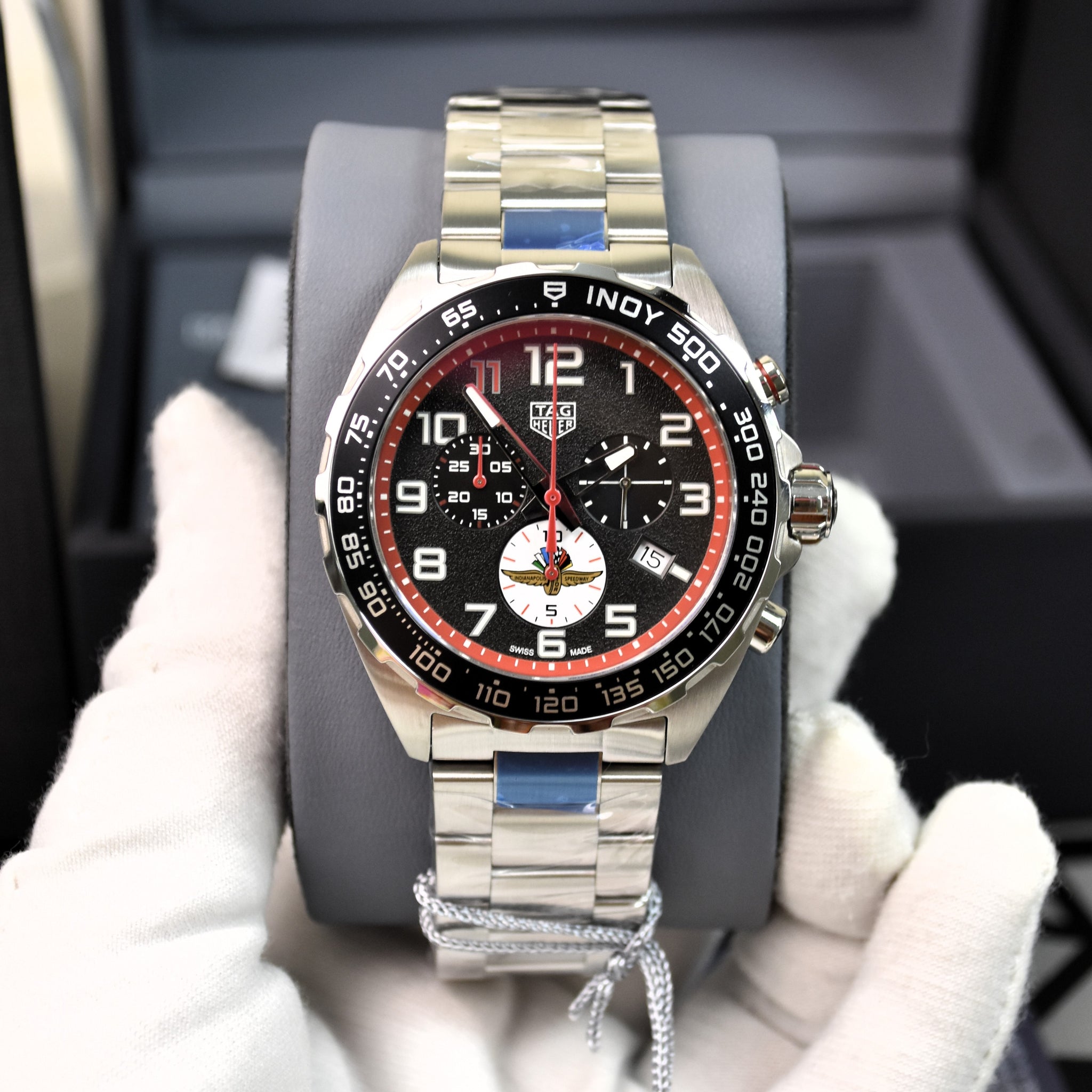 Tag Heuer Formula 1 Men’s Quartz Silver Stainless Steel Black Dial 43mm Watch