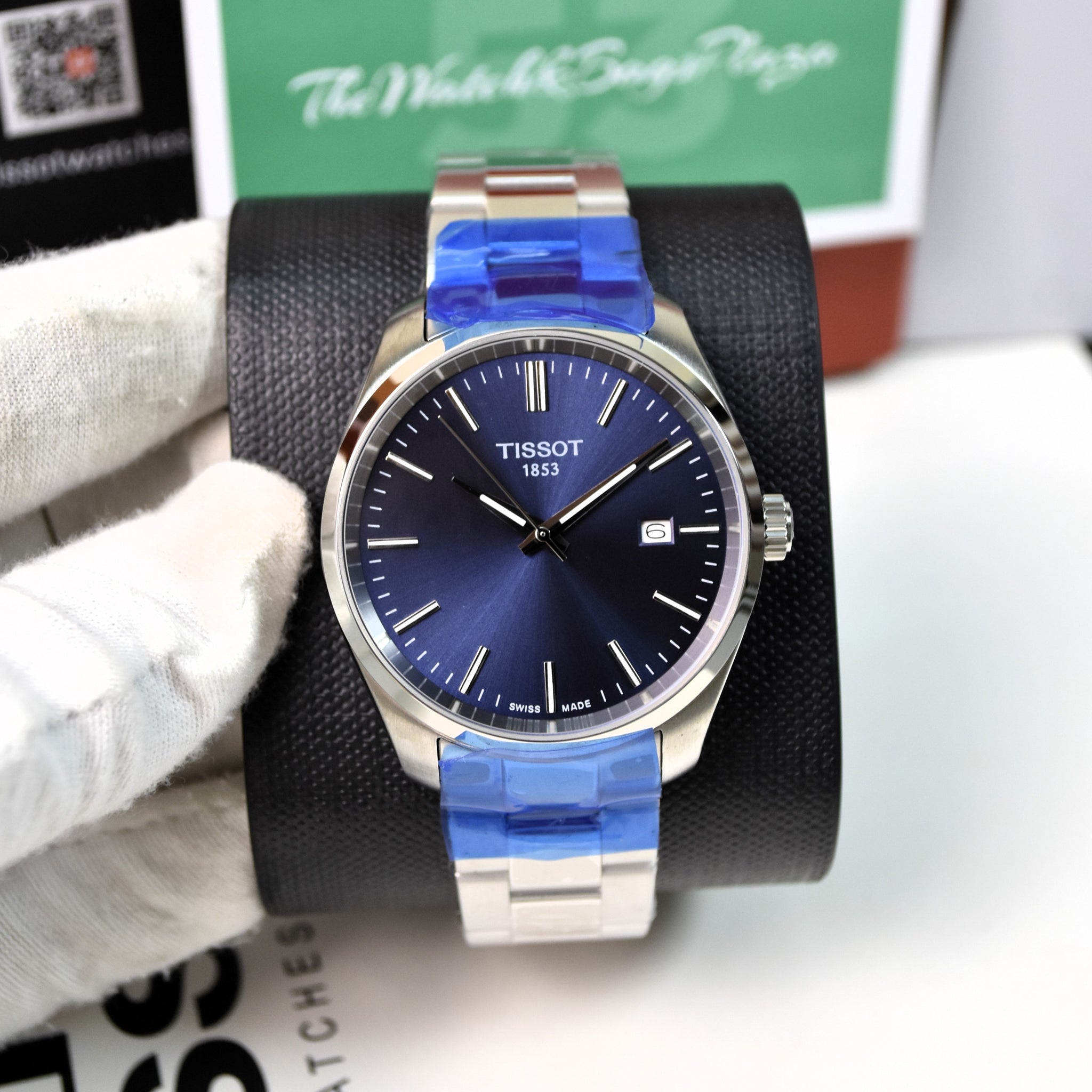 Tissot Men's Quartz Silver Blue Dial