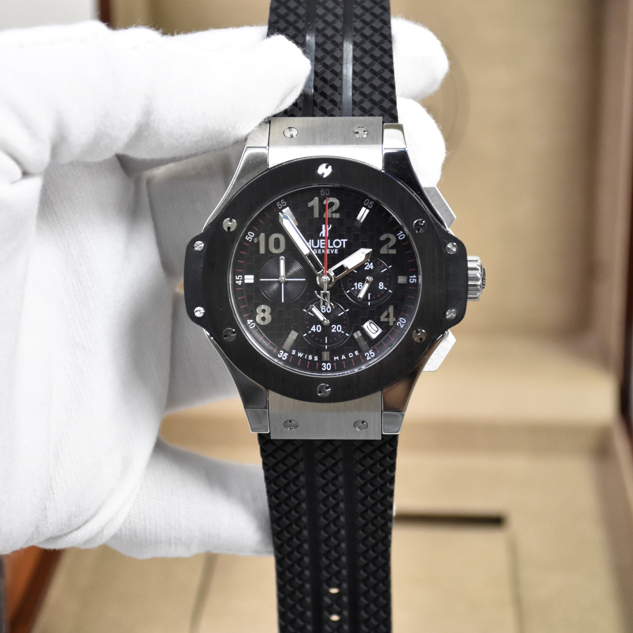 BIGBANG CHRONO TUIGA PVC SILVER BLACK