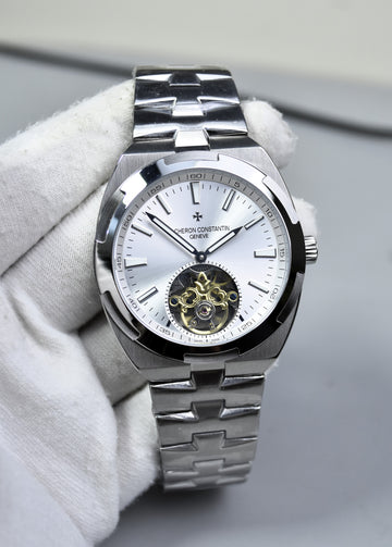 VACHERON AUTO PENDULUM CHAIN SILVER WHITE DAIL